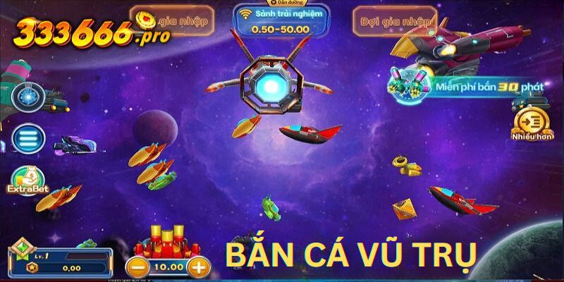 Bắn cá vũ trụ là tựa game bắn cá online đổi thưởng hấp dẫn nhất tại GK88