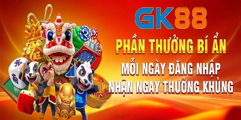 Nhà cái cung cấp những phần quà khuyến mãi gk88 hấp dẫn