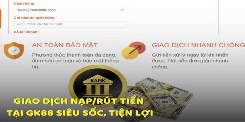 Giao dịch tại nhà cái với thao tác nhanh chóng